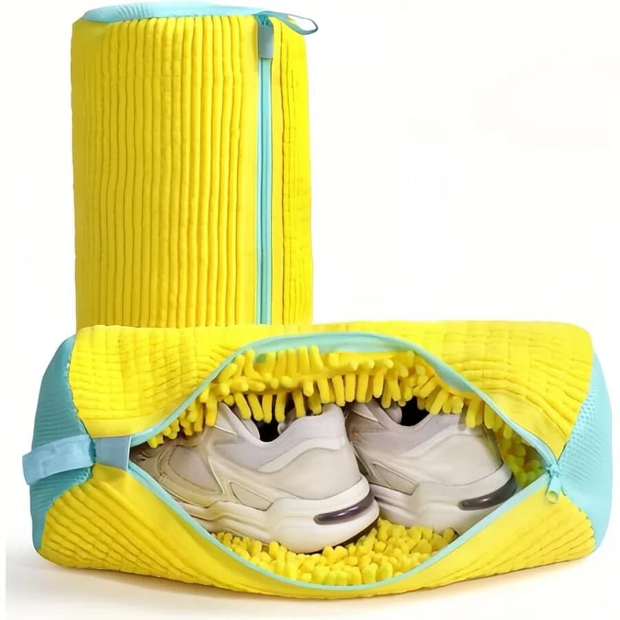 Sacos Práticos Para Limpeza De Sapatos , Proteção Tênis , 1 Ou 2 Peças