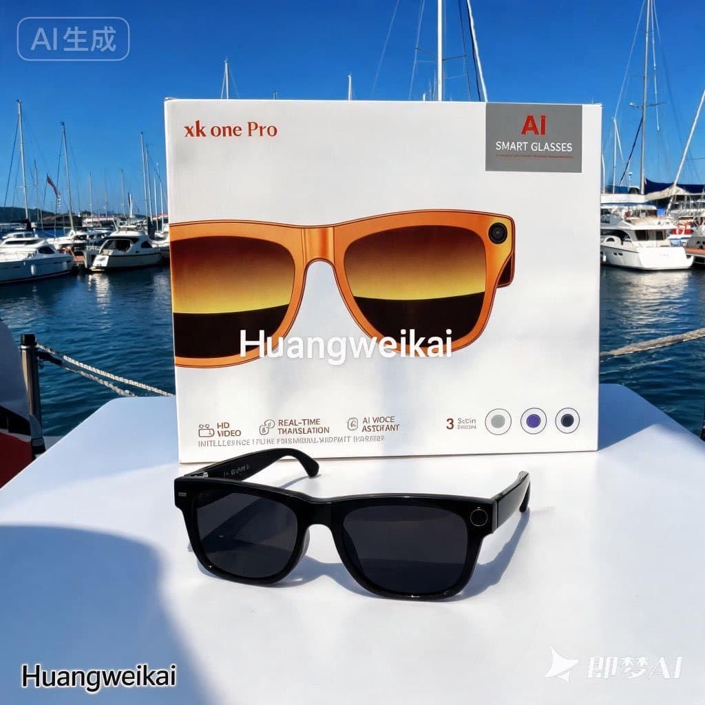 TOP XK One Pro AI Óculos Inteligentes Câmera Música Características Ao Ar Livre Anti Luz Azul De Sol VS G1 G2 G3 M02