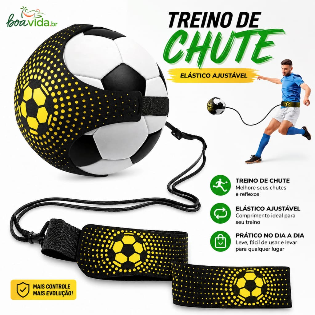 Chute Futebol Ajustável Trainer Bola De Prática Para Crianças adulto treinamento de vôlei