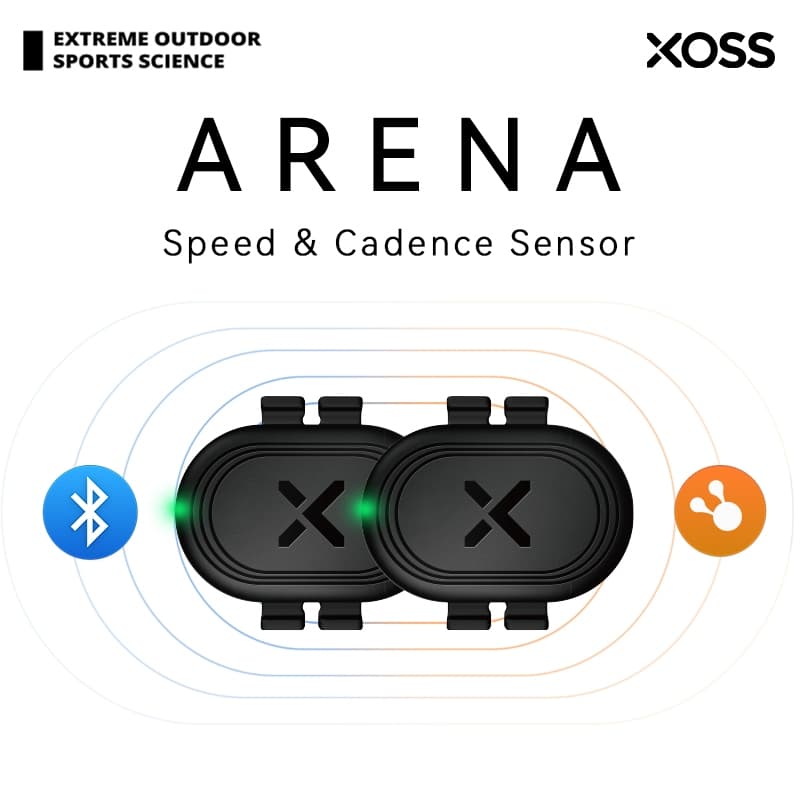 XOSS Arena Bicicleta Cadência E Sensor De Velocidade Velocímetro De Ciclismo Para Computador De ANT + Protocolo Bluetoot
