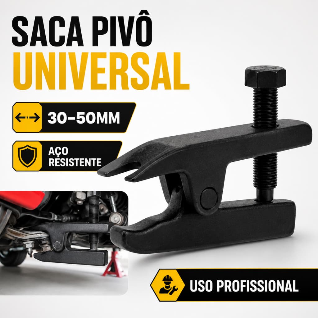 Saca Pivô Extrator Terminal De Direção Separador Universal