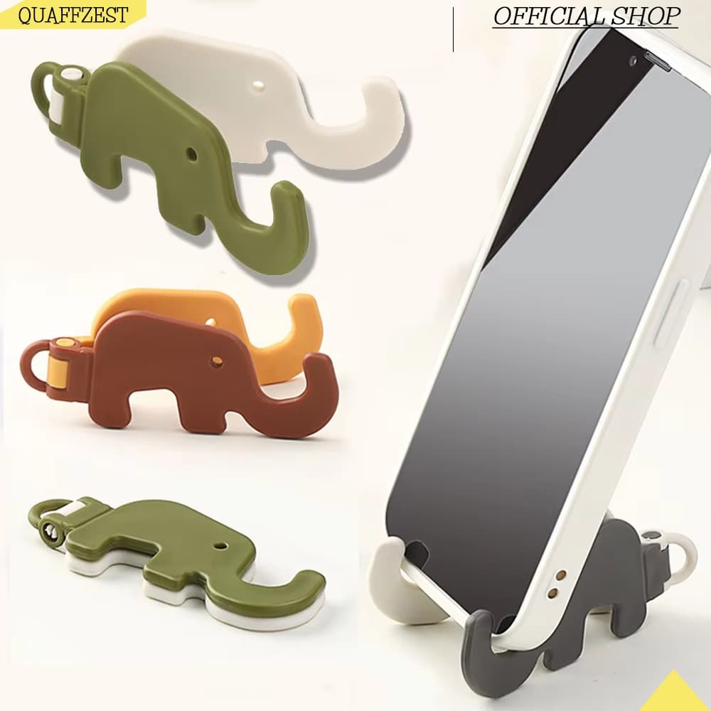 Elefante Portátil Suporte Do Telefone Móvel Dobrável Celular Animal Smartphone De Mesa Para