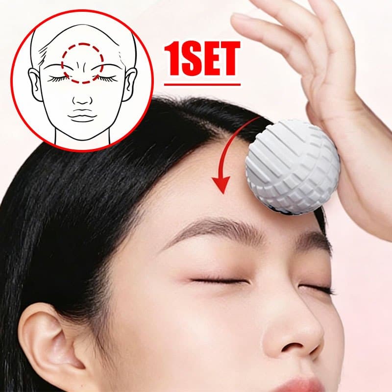 1SET/Rugas Sobrancelha Massagem Bola-Passageador Facial Esférico Preguiçoso-Massageador Facial Multifuncional-Massagem F