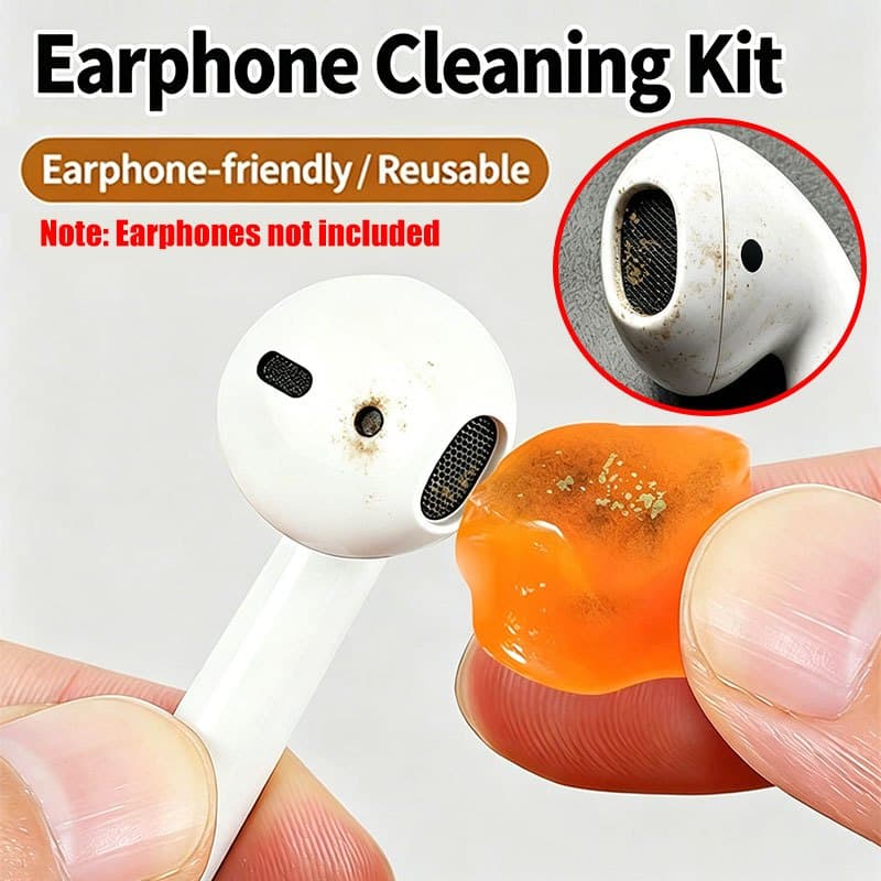 6PCS/Flexible Magic Cleaning Handy Tool-Fones de ouvido multifuncionais preguiçosos; Kit de limpeza de orifícios de comp