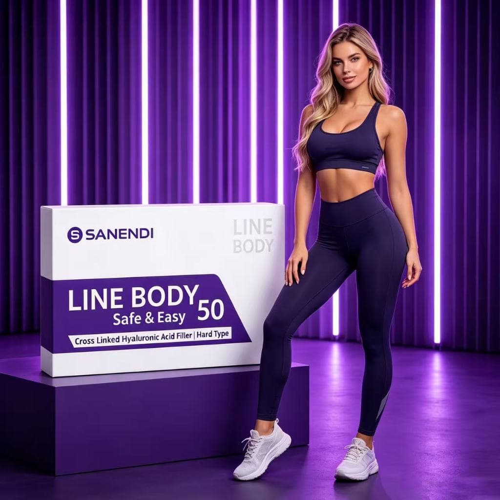 50m ácido hialurônico Gel essência roxo caixa Premium enchimento corpo depressão remodelando relação