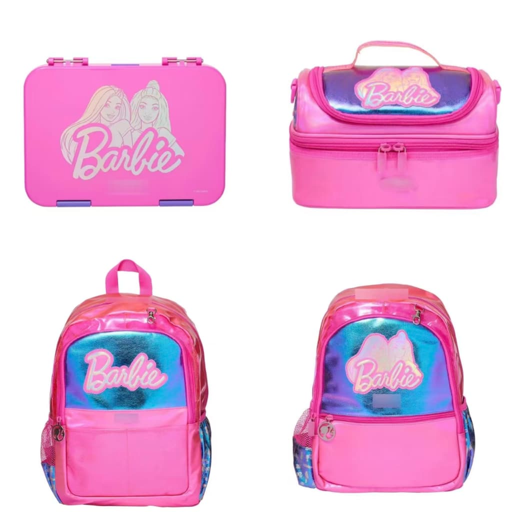 Austrália Barbie Bolsa Escolar Garrafa de Água Saco de Refeição Série de Papelaria