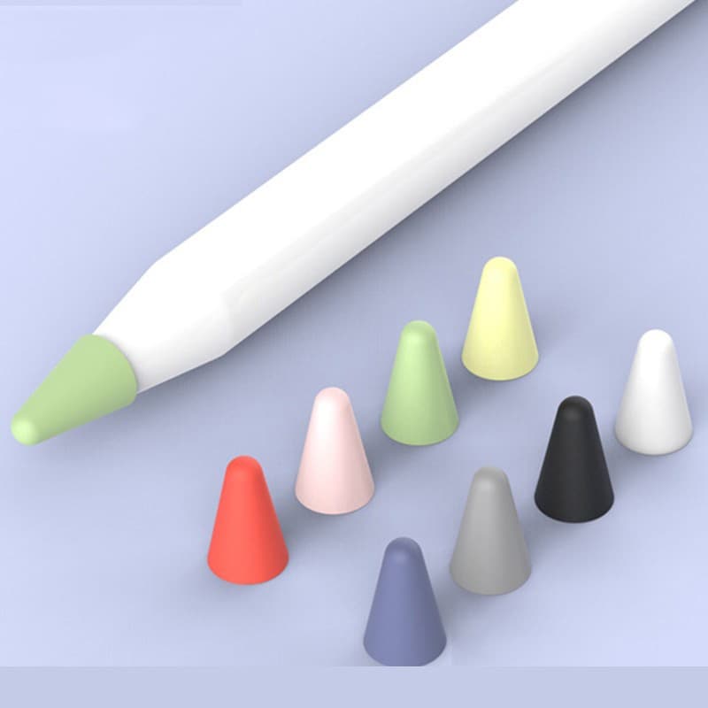Pacote Com 10 Capas De Ponta De Caneta De Silicone – Protetoras Antiderrapantes E Resistentes A Arranhões Para Canetas D