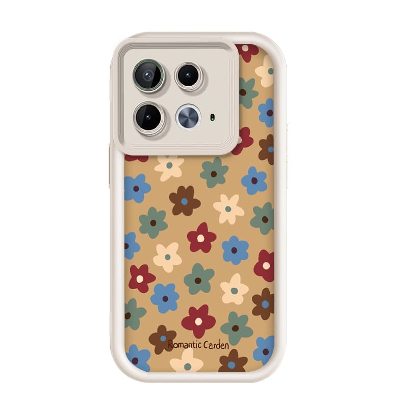 Para Infinix Note 40 5G , Padrão De Flor Pequena , Capa De Telefone De silicone Anti-Queda