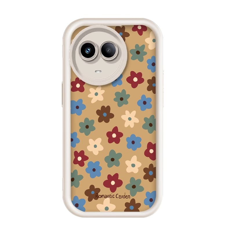 Para Oppo Realme 11 5G/11X C67 5G , Padrão De Flor Pequena , Capa De Telefone De silicone Anti-Queda