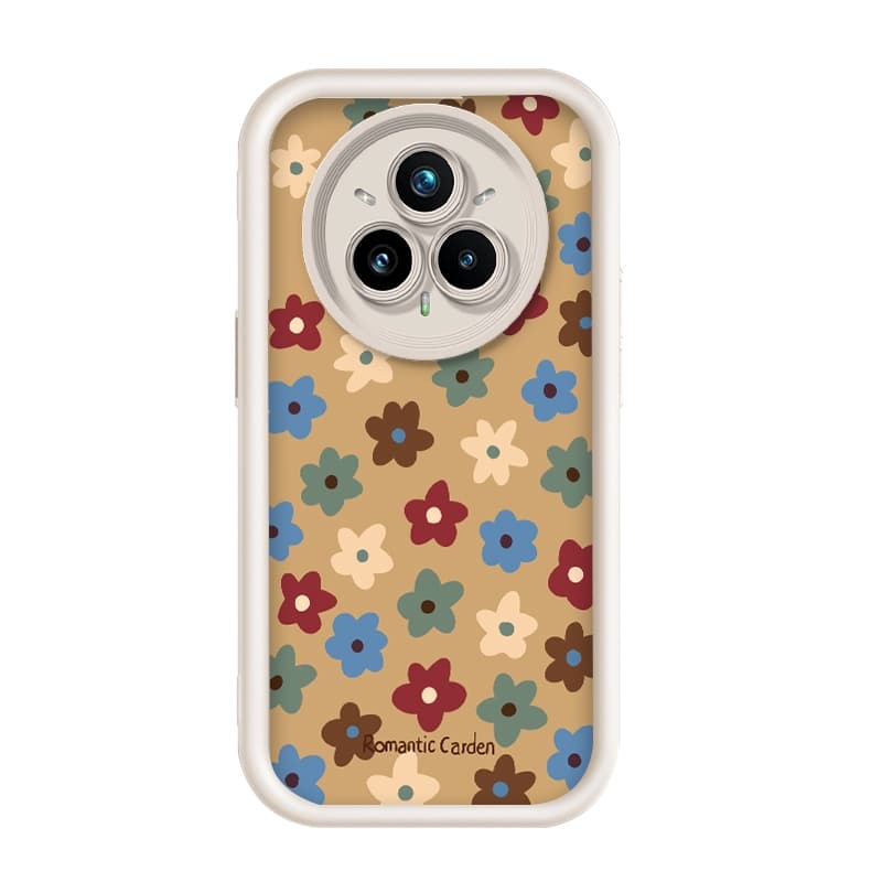 Para Oppo Realme 14 Pro +/Plus 5G , Padrão De Flor Pequena , Capa De Telefone De silicone Anti-Queda