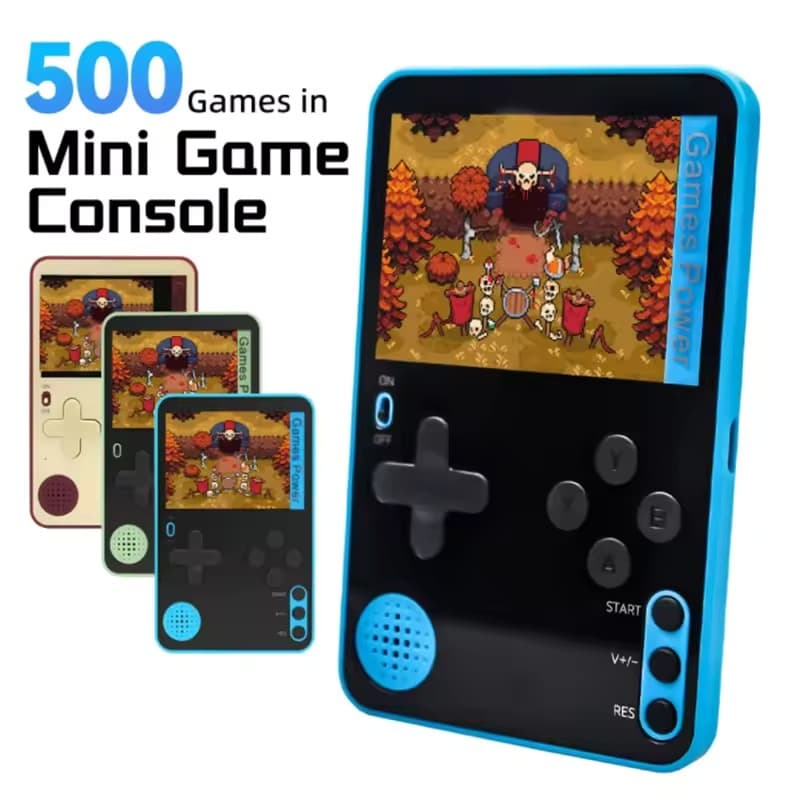 K10 Console De Jogos Retrô Ultrafino , 2.4 Polegadas , 500 , Clássico , Crianças , Adultos , Presente De Aniversário , M