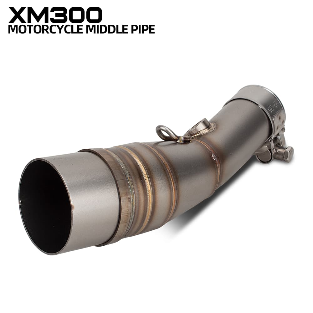 Kit Moto Escape Modificar Kit 51MM Adaptador Link Médio Scooter Cano Para Yamaha XMAX XMAX250 XMAX300 2017-2024