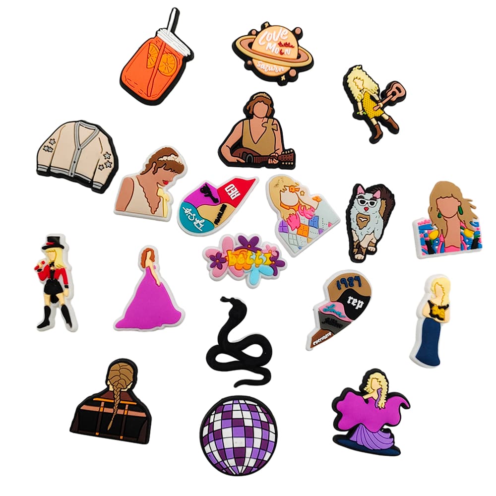 MEIDJ , Amuletos De Sapato , 20 Peças De Tamancos De Tendência Da Moda , Acessórios Decorativos De Sandálias Interessant