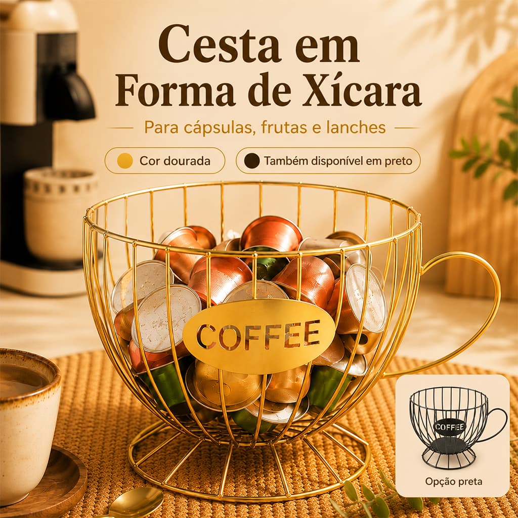 Porta cápsula Nespresso 3 corações dolce gusto expresso nescafé Cafe Cesta Armazenamento