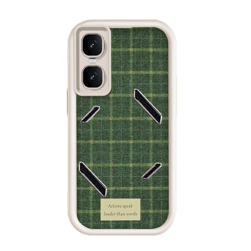 Para Infinix GT 30 Pro-5G , Imagem De Grade De Pastagem , Capa De Telefone De silicone Anti-Queda