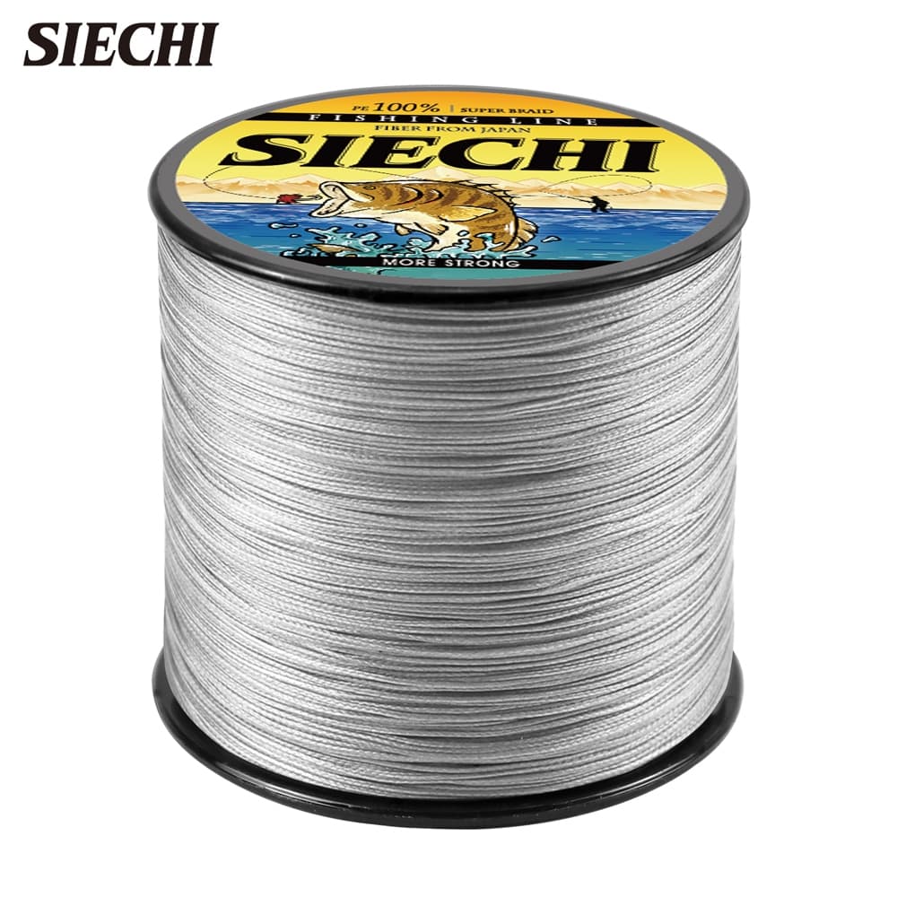 Linha De Pesca De Fio Trançado X4 300M PE Lisa Super Forte Para Marítima