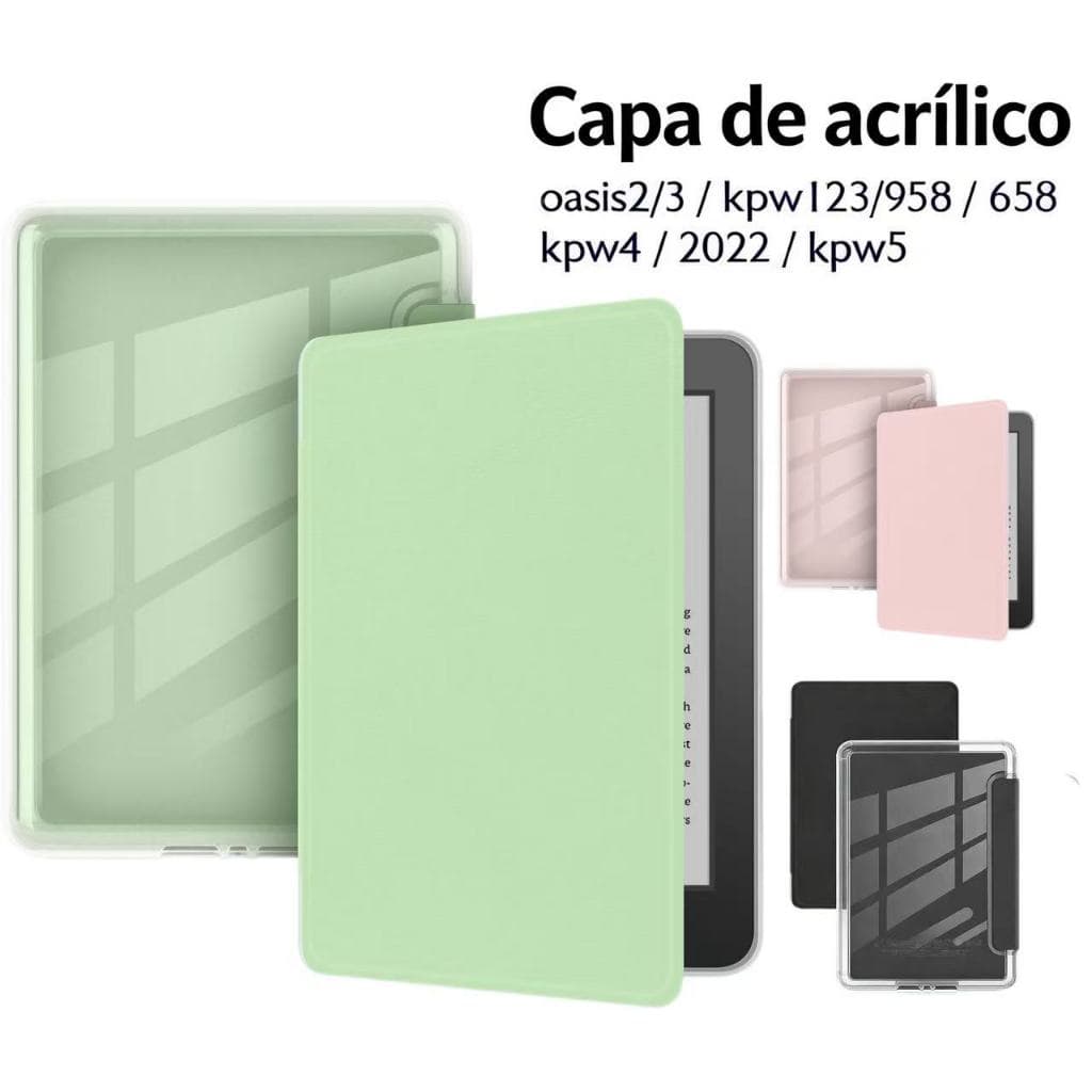 Capa Acrílico Para Kindle 11ª/12ª Geração 6 Polegadas C2V2L3/RS23CV 2022/2024