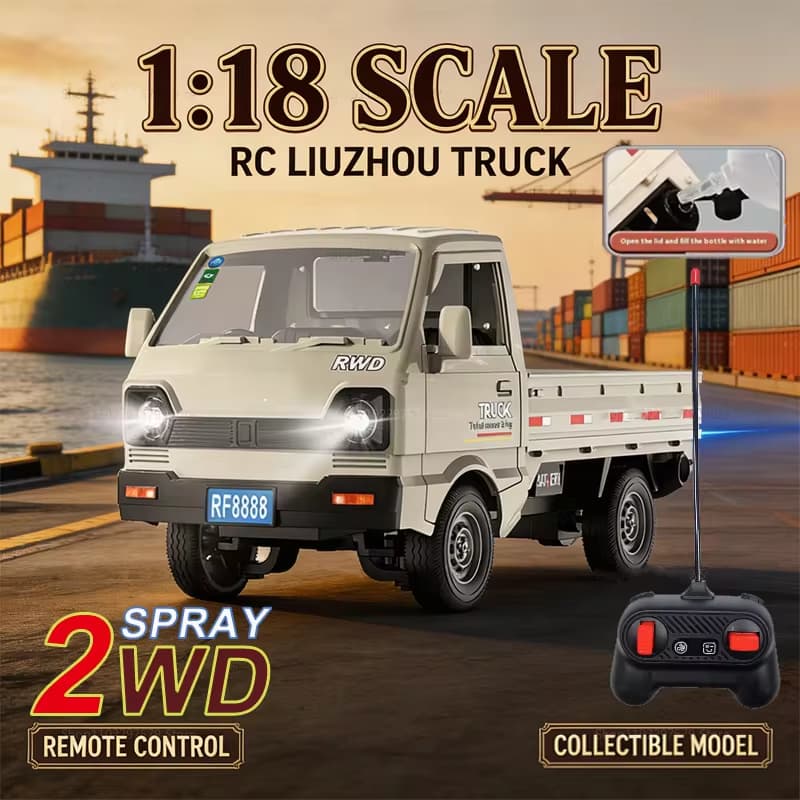 KF31 1 : 18 RC Drift Escalada Carro Para Crianças Brinquedos De Controle Remoto Com Luzes Spray Durável Fora Da Estrada