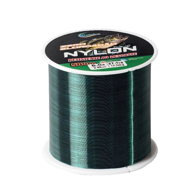500M 1000M Linha De Pesca De Nylon Fibra De Carbono Revestida De Alta Resistência Resistente Ao Desgaste