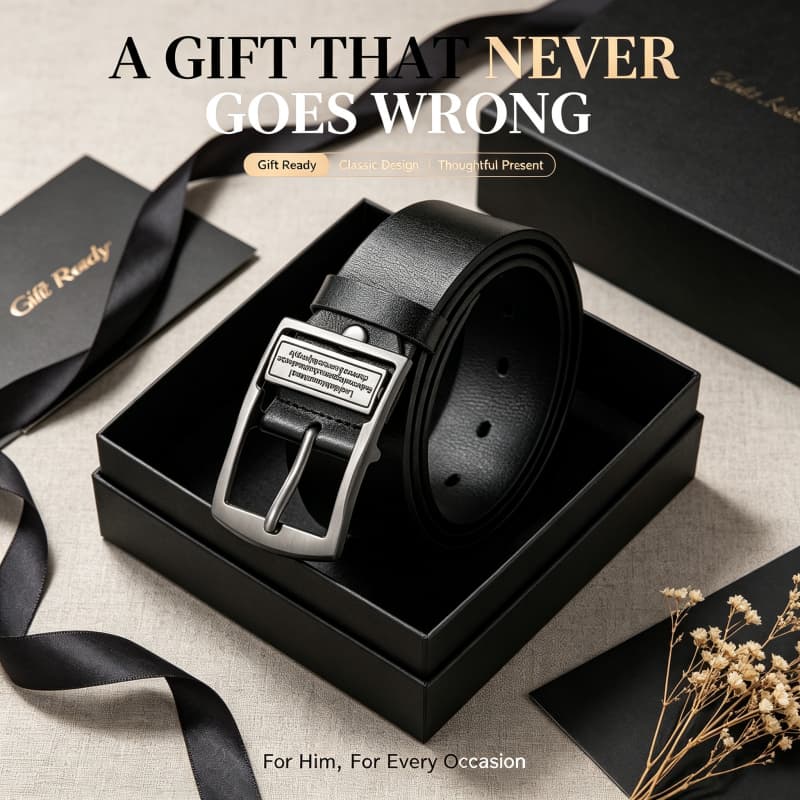 Cinto Elegante Multifuncional Masculino Com Fixadores De Liga De Metal Perfeito Para Uso Diário Formal Casual E Traje De