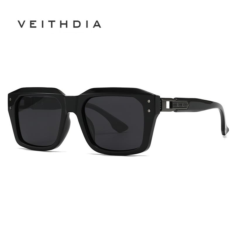 VEITHDIA Nova Moda Armação Quadrada Polarizada Óculos De Sol Para Homens E Mulheres Ao Ar Livre Na Condução Com C6009