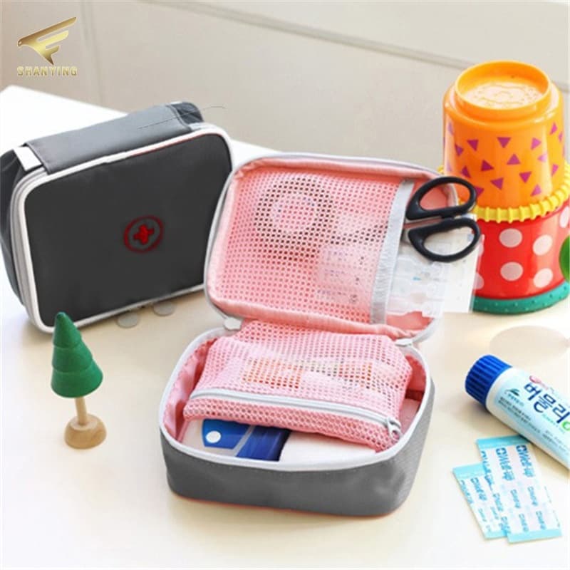 Necessaire de Remédios Portátil Impermeável – Organizador de Medicamentos e Primeiros Socorros para Viagem