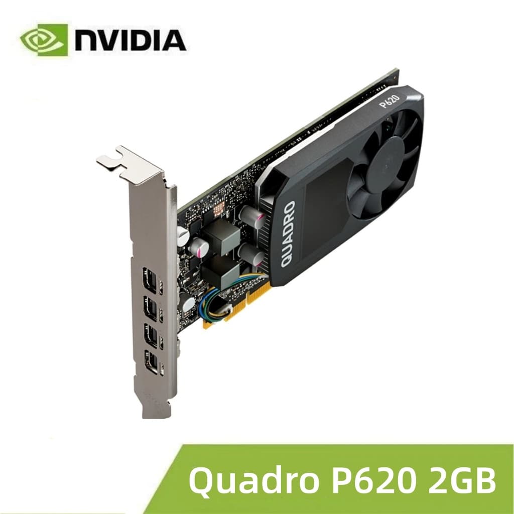 Placa Gráfica De Vídeo Nvidia Quadro P620 2GB 4GB GDDR5 4x Mini-DisplayPort PCIe