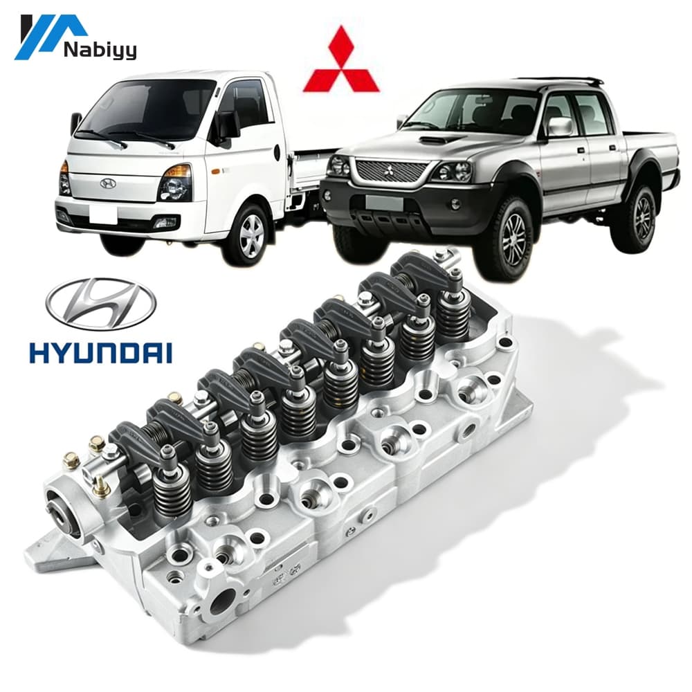 Cabeça Completa De Montagem Da Do Cilindro Motor É Adequada Para HR K2500 Pajero L200 2.5 8V Novo