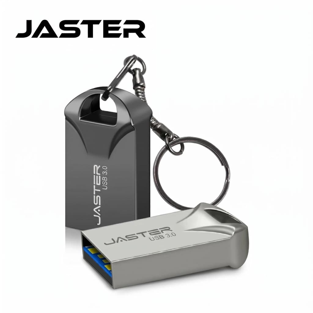 JASTER Mini Pendrive4GB 8GB 16GB 32GB 64GB 128G Modelo Chaveiro Metal Usb 2.0