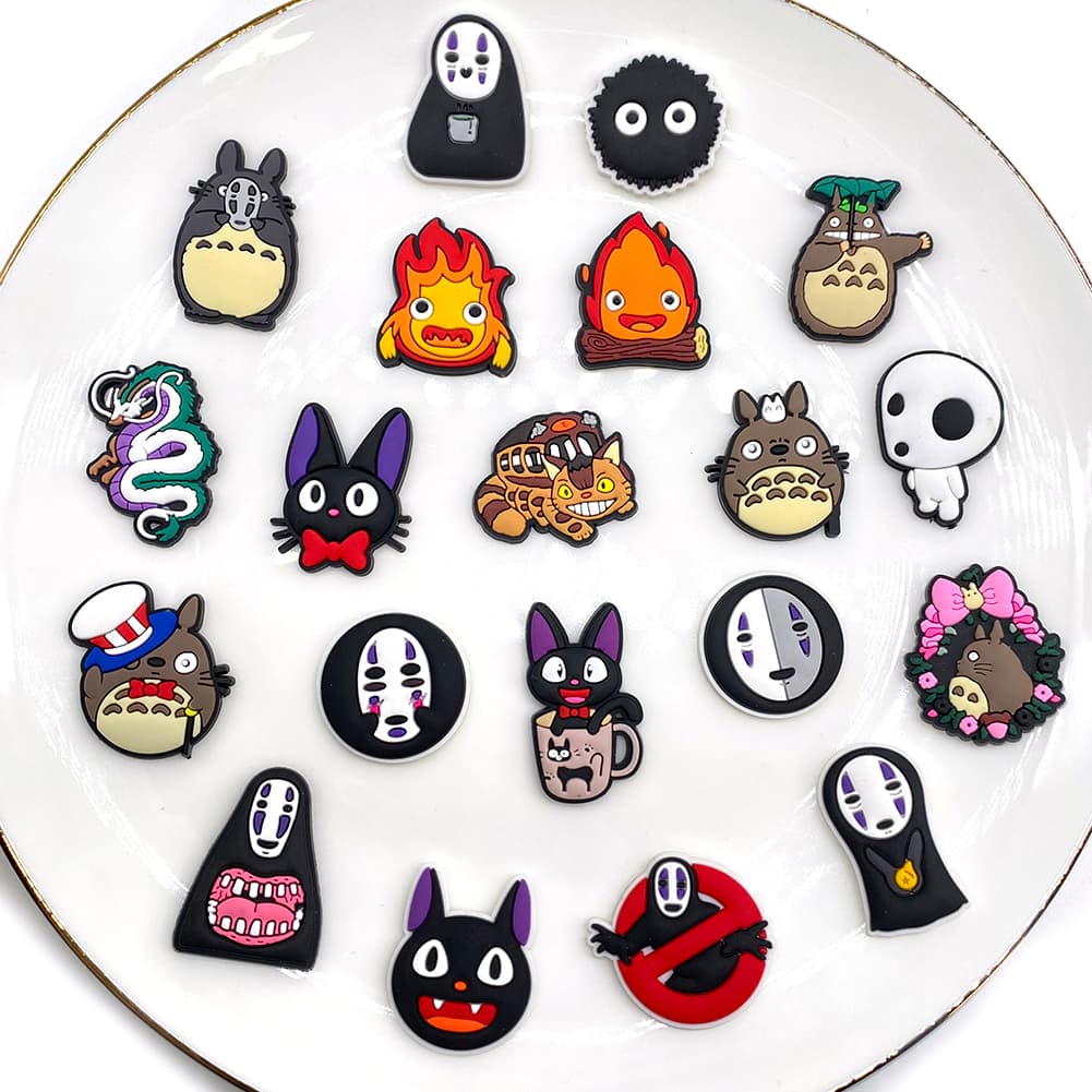 MEIDJ , Amuletos De Sapato , 20 Peças De Tamancos De Personagem De anime De Desenho Animado Fofo , Acessórios Decorativo