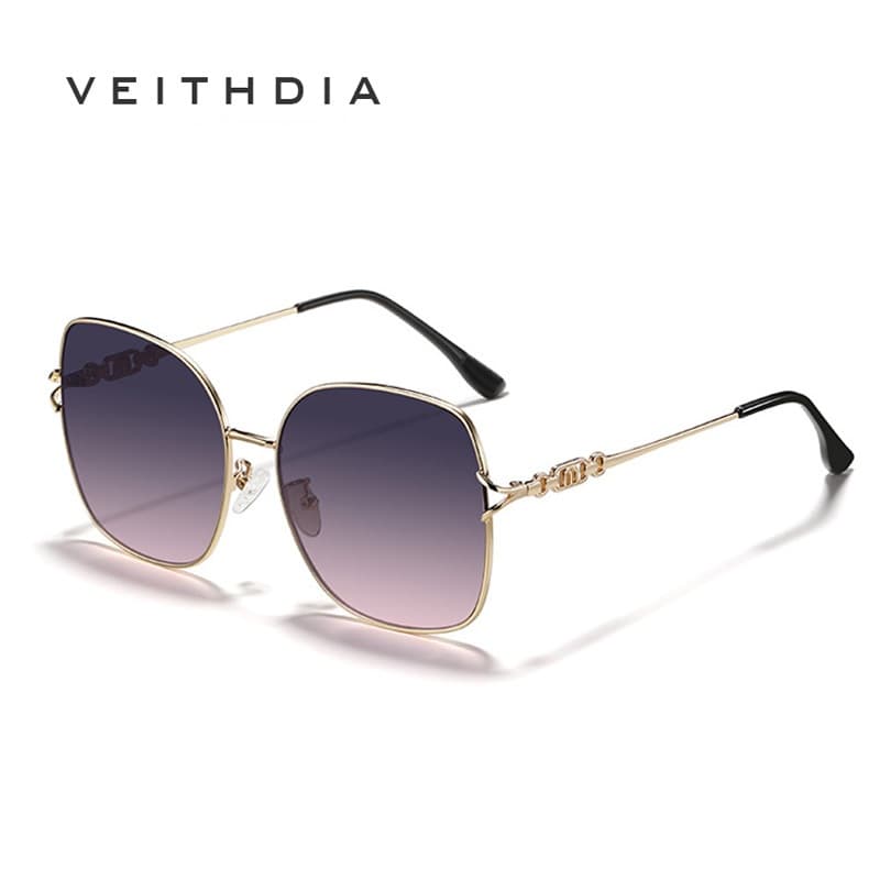 Óculos De Sol Femininos VEITHDIA De Alta Qualidade Com Contorno De Luxo E Proteção UV Tons Da Moda 82312