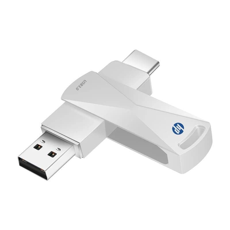 Pen drive Duplo 2 Em 1 USB-A E C Unidade flash De Alta Velocidade