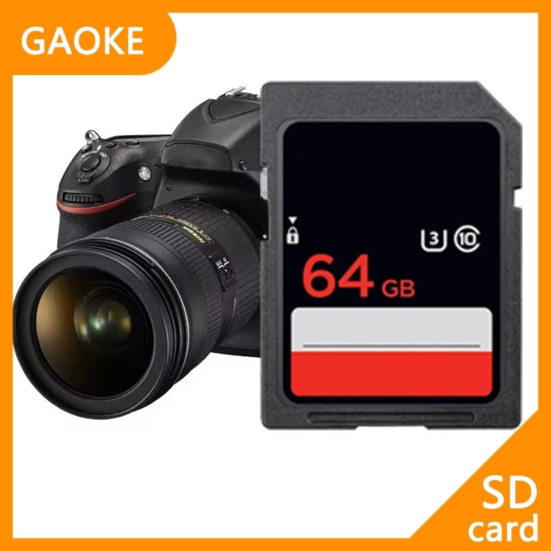 Cartão SD de alta velocidade Class10 128 GB 64 GB 32 GB adequado para câmera SLR