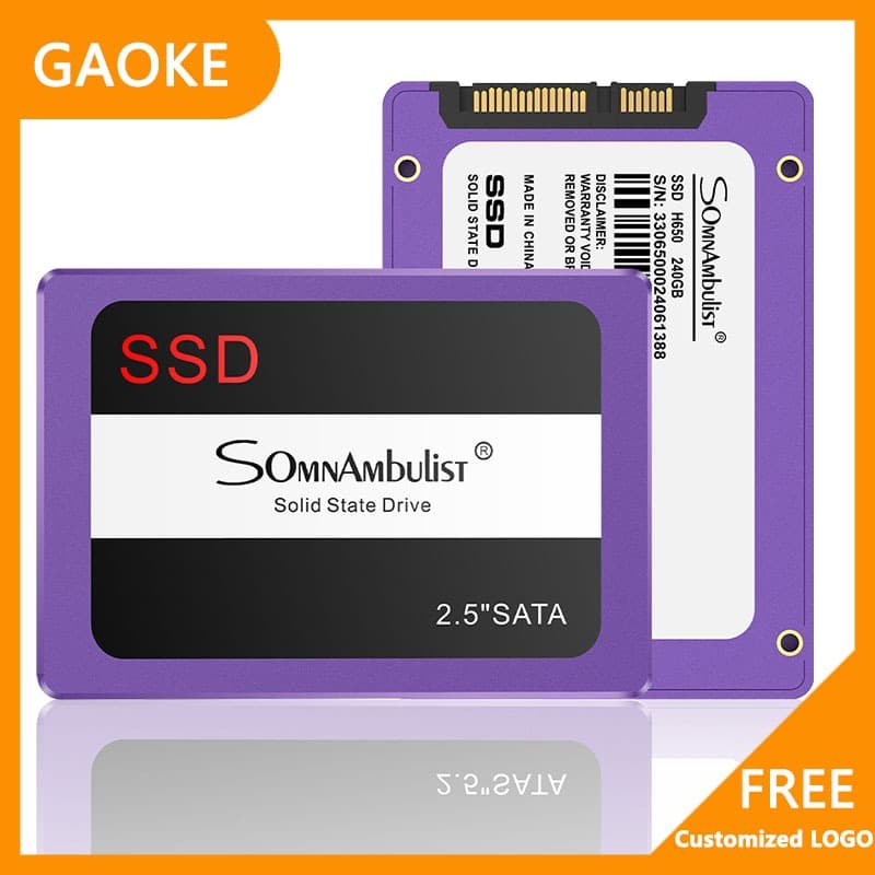 Unidade de estado sólido SATA III 512 GB-120 GB Unidade de estado sólido integrada de 2.5 polegadas