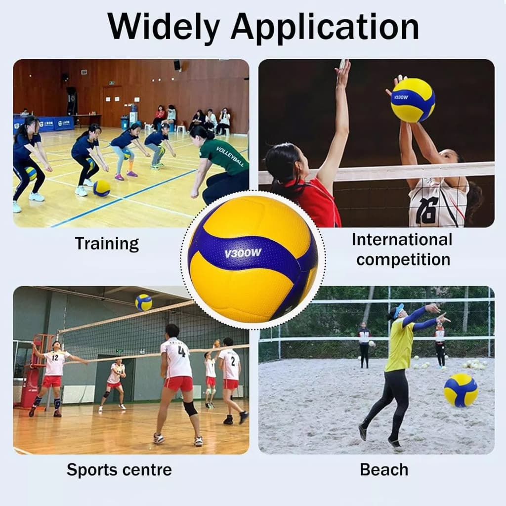NÃO. 5 PU Soft V300W Voleibol Competição de treinamento absorvente de suor Voleibol de alta qualidade