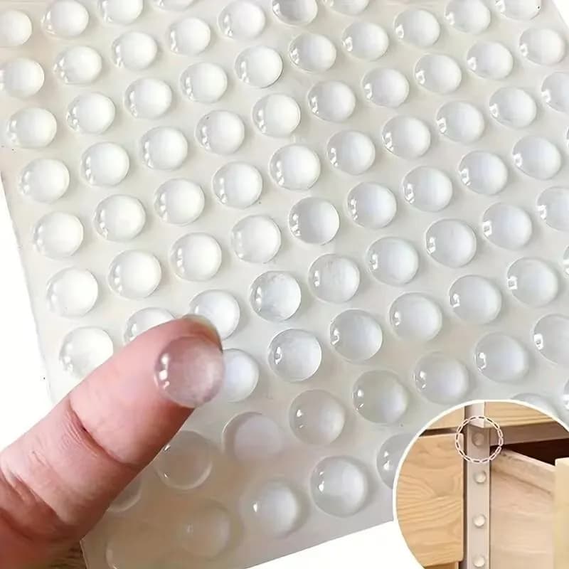 1000 Und Pastilhas Antichoque Silicone Transparente 8x 1.5mm
