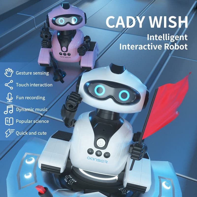 Dança DIY robô modelo de controle remoto inteligente programação elétrica robô educação infantil meninos meninas brinque