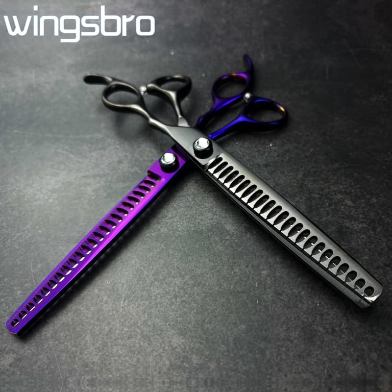 wingsbro Tesoura Para Cuidar De Animais De Estimação De 8 Polegadas , Cães E Tubarão .