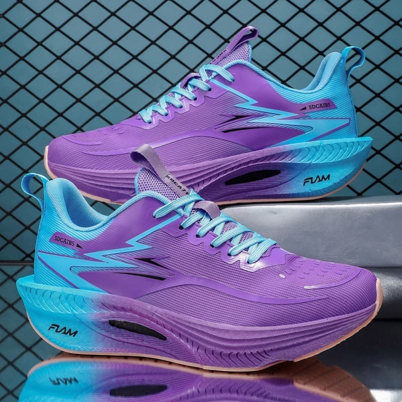 Tênis De Corrida Profissional Ultraleve Com Placa De Carbono De Sola Completa Para Maratona Masculina E Feminina