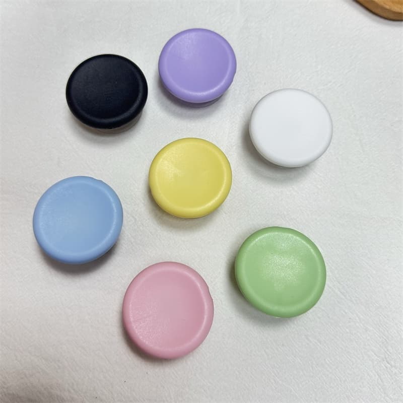 Suporte do telefone móvel redondo Silicone Airbag titular dobrável resistente ao choque anel fivela suporte retrátil