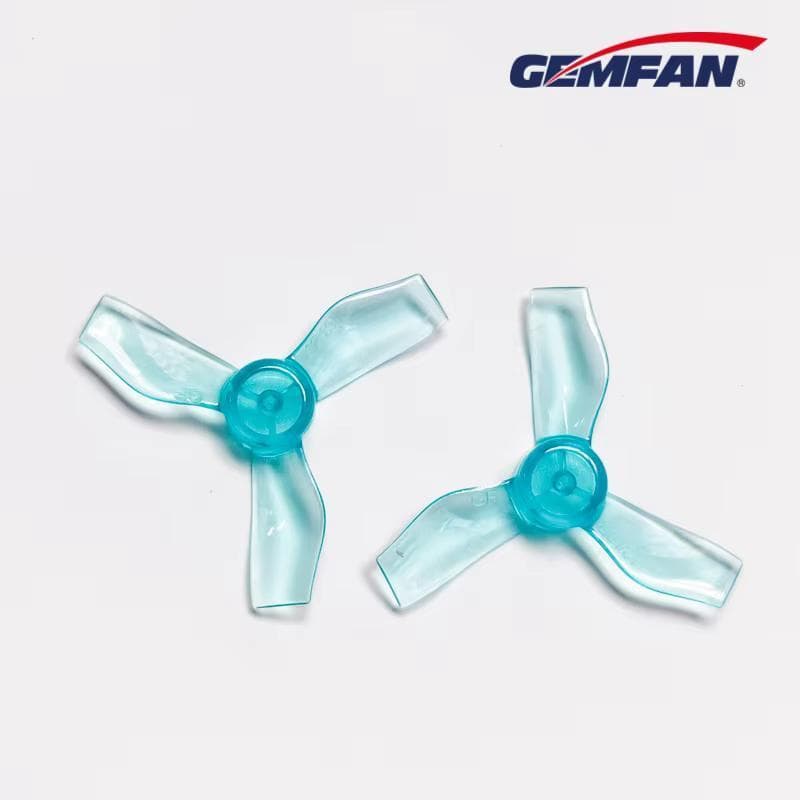 Hélice FPV Gemfan 1219 31mm 3 Pás - 4 Pares (0.8mm Eixo) PC Resistente para Motor Hollow Cup Drone RC Alta Performance
