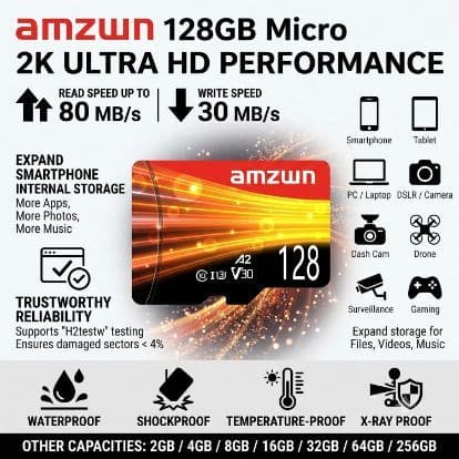 Memória De Cartão Micro TF 128GB 64GB 32GB Flash De Alta Velocidade Classe 10 SD Para Telefone/PC/Tablet/Gravador