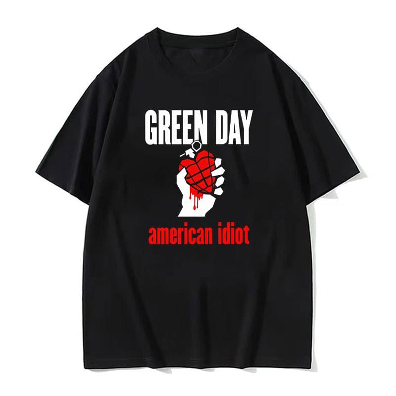 Dia Verde Eu Nunca Vou Rip Camiseta Moda Casual Impresso Feminina Verão Manga Curta Algodão O Pescoço Topo Streetwear