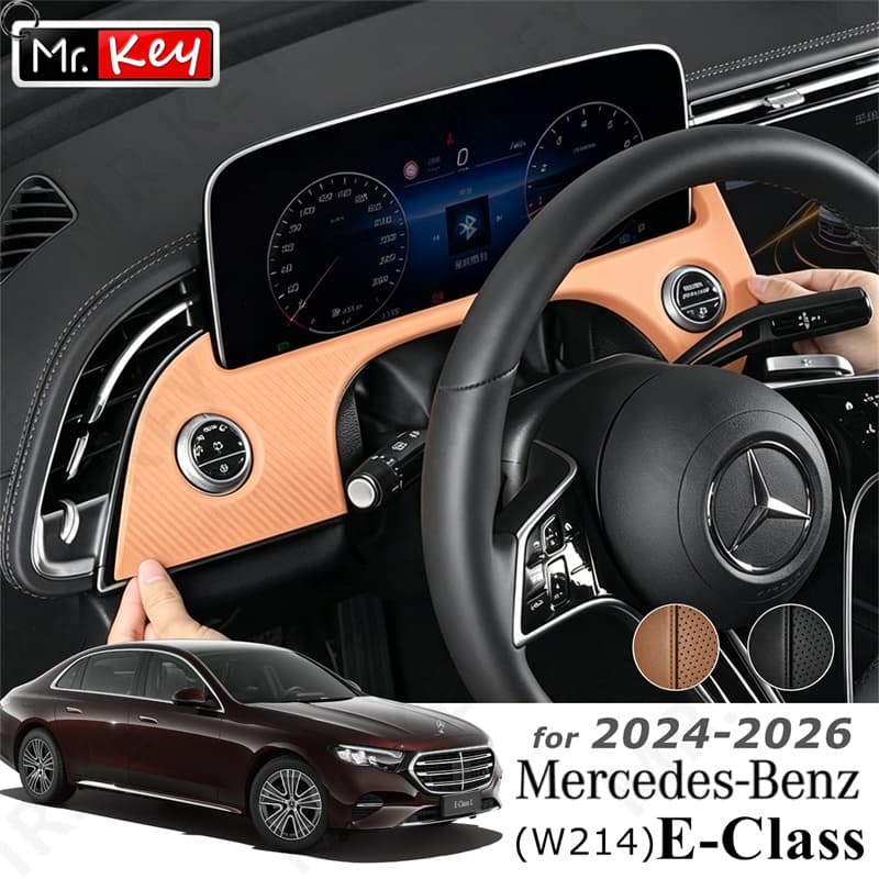 [Mr.Key] Capa Protetora De Painel De Silicone Tapete De Console Central De Adsorção Estática Para Mercedes Benz