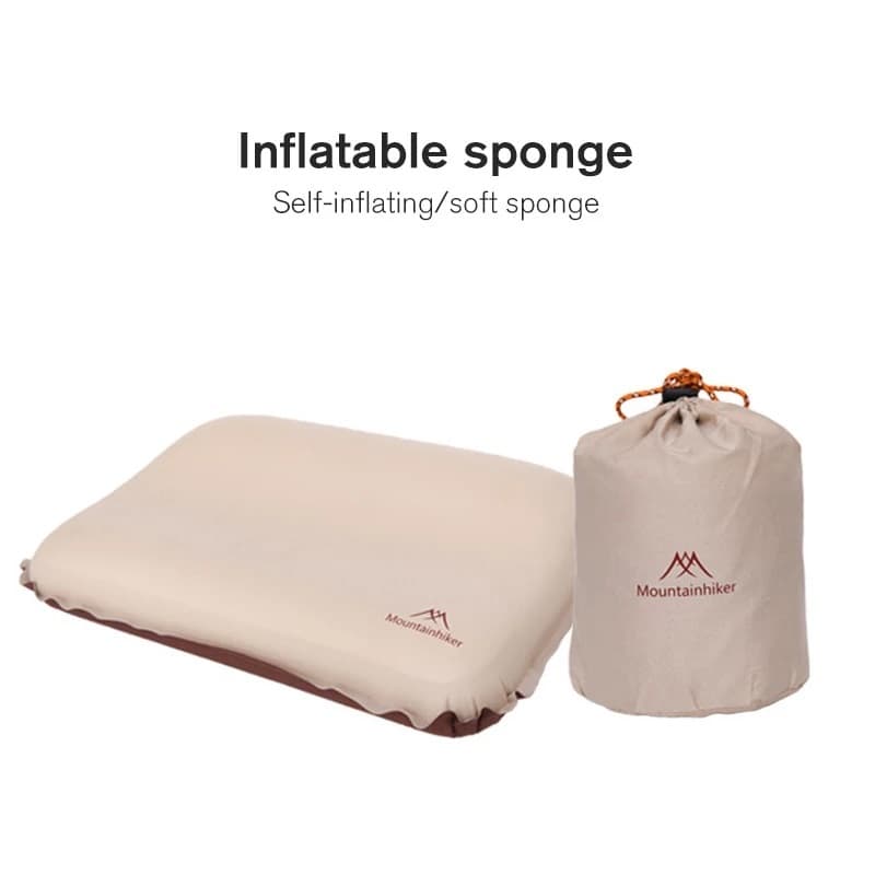 Almofada De Ar Inflável De Mini Travesseiro Para Dormir Acampamento Viagem Quarto Portátil