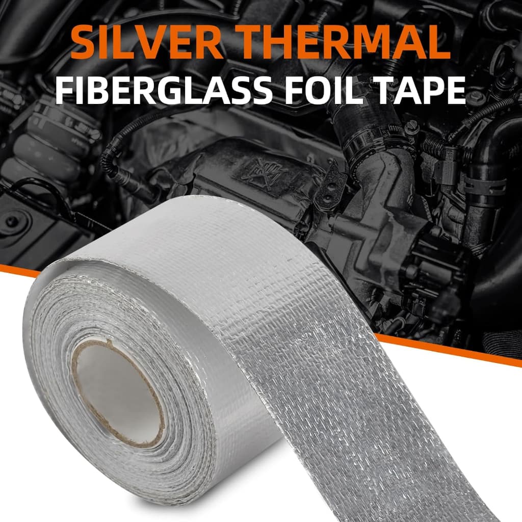 Fita Adesiva Térmica Para Sistemas De Escape , Carro/Motocicleta , 10m