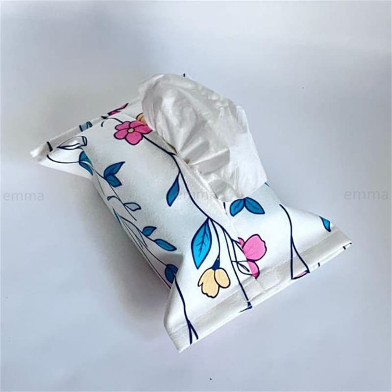 Capa De Tecido De Pano Macio Com Padrão Floral , Casa , Quarto , Sala De Estar , Mesa De Centro , Decoração , Suporte La