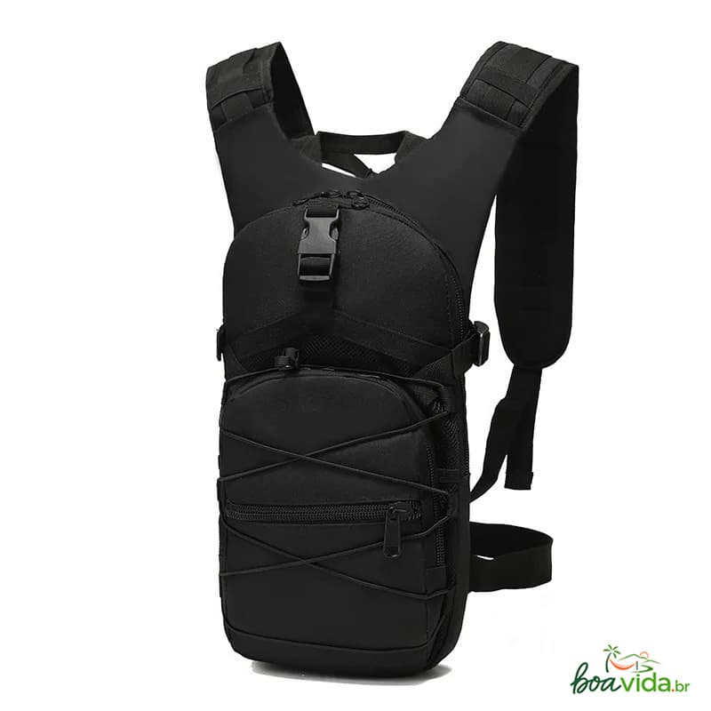 Mochila Tática Molle de 15L para Ciclismo, Esportes ao Ar Livre, Hidratação, Escalada, Caminhada, Camping, Pesca e Bicic