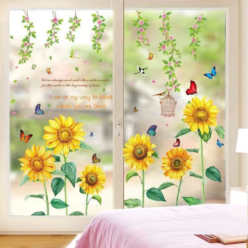 HJ192 pequenos adesivos de parede frescos quente quarto cabeceira decoração papel de parede adesivos auto-adesivo menina