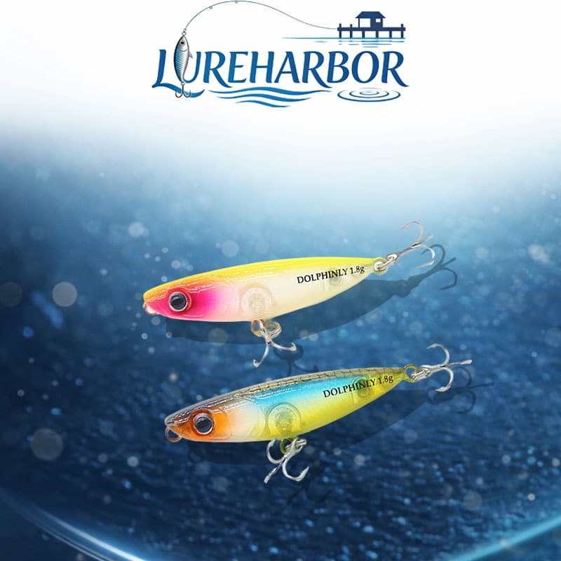 LUREHARBOR 1.8g Micro-forma cão superfície de água flutuante lápis em forma de Z pequeno lápis isca falsa baixo de olhos